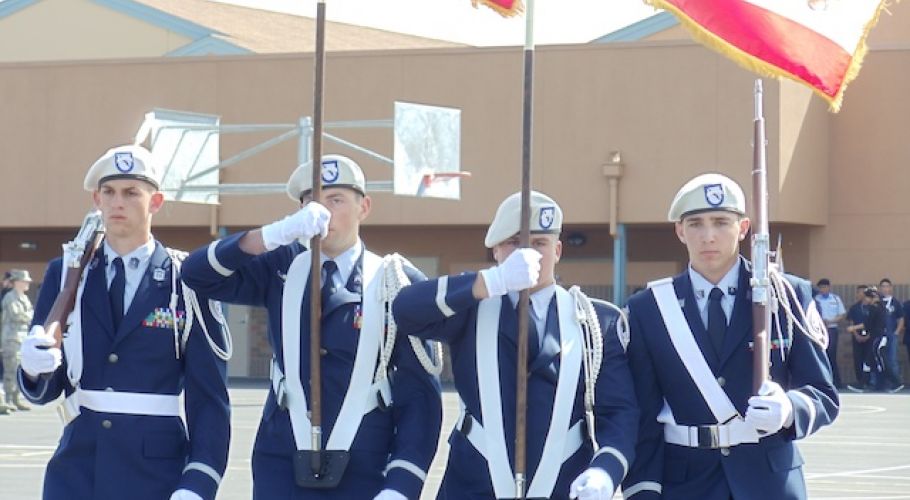 Award Winning Color Guard Team