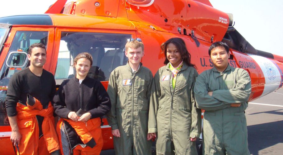 Coast Guard Helo Ride