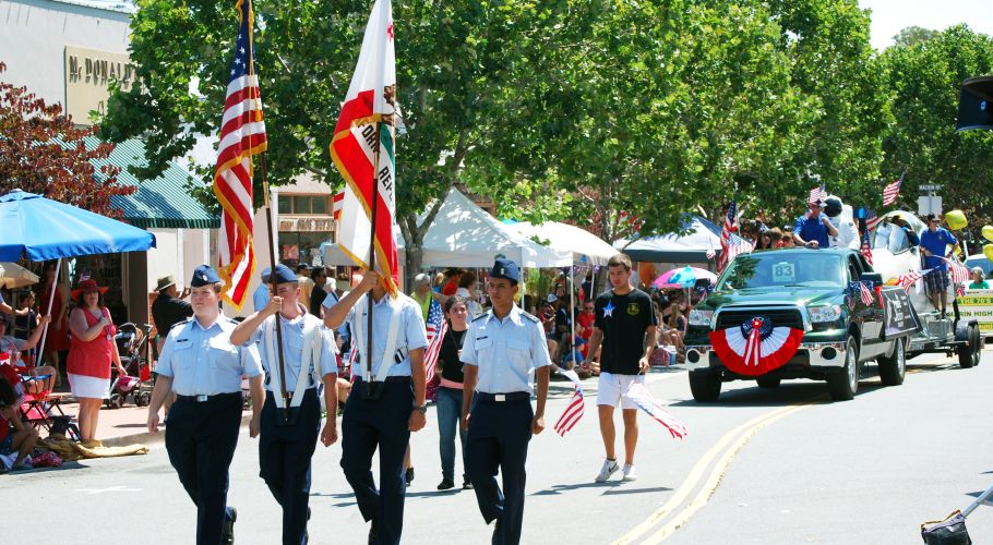 Fourth of July parade.